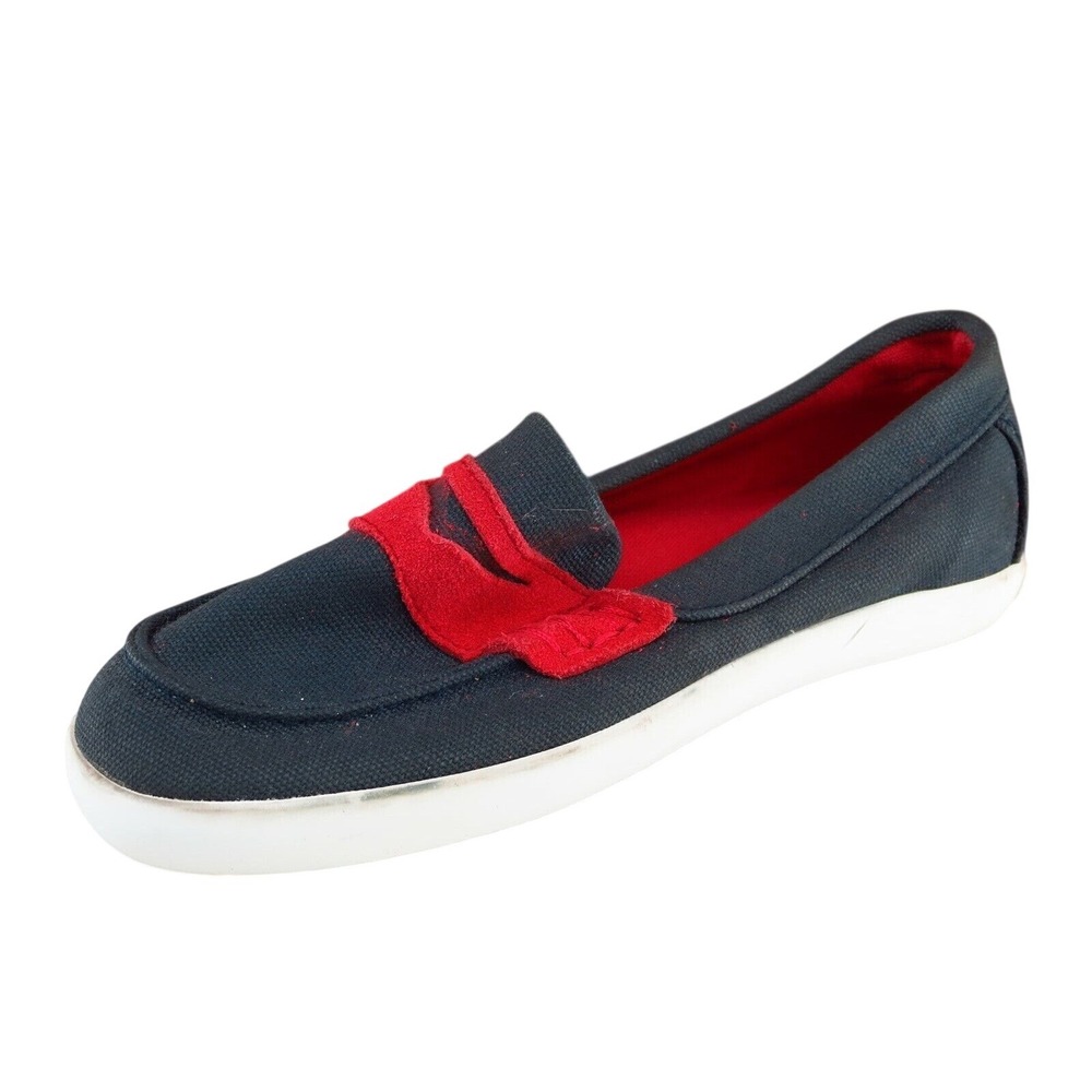 Cole Haan Youth Boys Shoes Sz 1 M Gray Fabric Loafer
